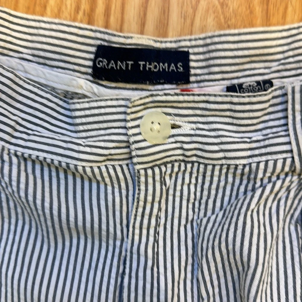❤️5 for $25❤️ - Grant Thomas seersucker shorts worn once only for a shoot - Picture 3 of 9